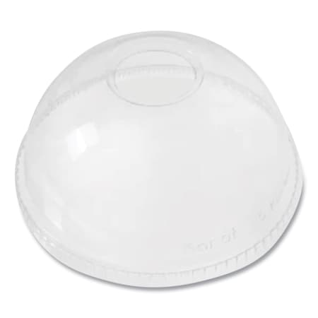 Karat PET Lids, Dome Lid, Fits 12 oz to 24 oz Cold Cups, Clear, 1000PK C-KDL626
